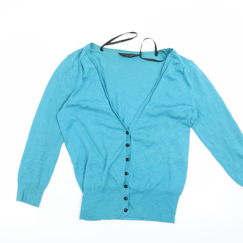 Dorothy Perkins Womens Blue   Cardigan Jumper Size 12