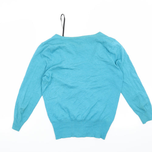Dorothy Perkins Womens Blue   Cardigan Jumper Size 12