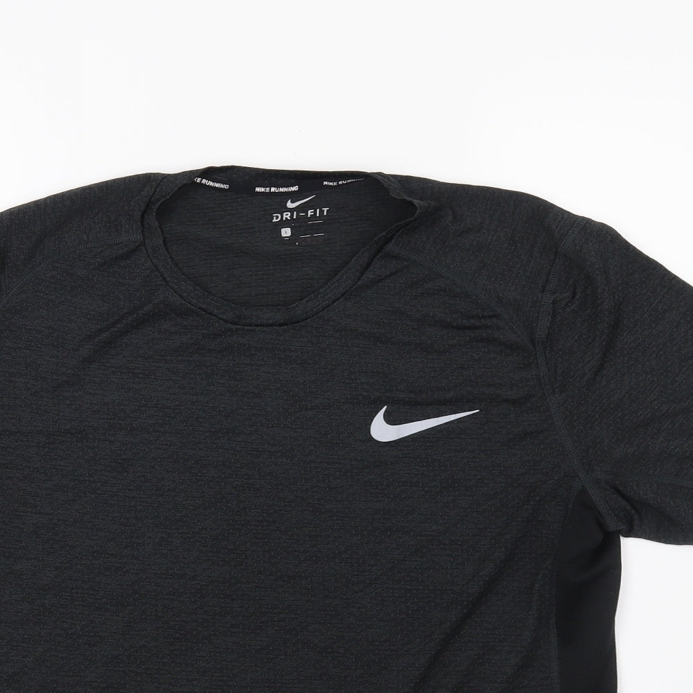 Nike Mens Grey   Basic T-Shirt Size L