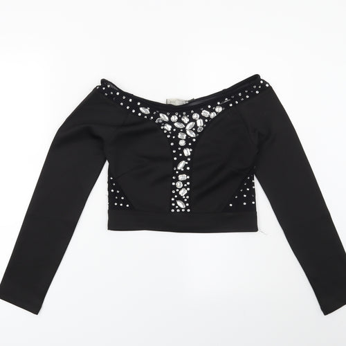 ASOS Womens Black   Basic Blouse Size 10