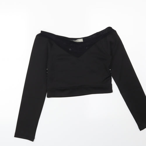 ASOS Womens Black   Basic Blouse Size 10