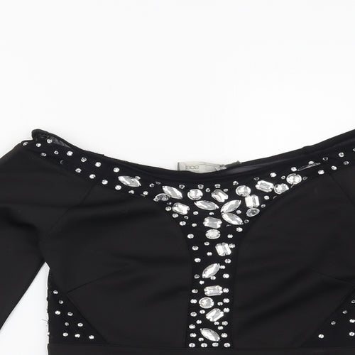 ASOS Womens Black   Basic Blouse Size 10