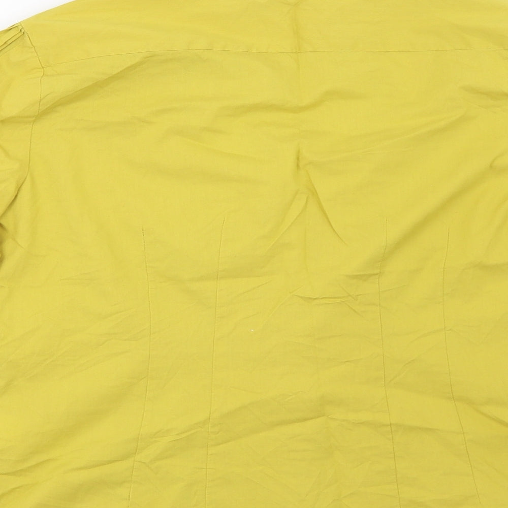 NEXT Womens Yellow   Basic Blouse Size 12