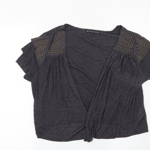 Marks and Spencer Womens Blue   Shrug Jumper Size 12