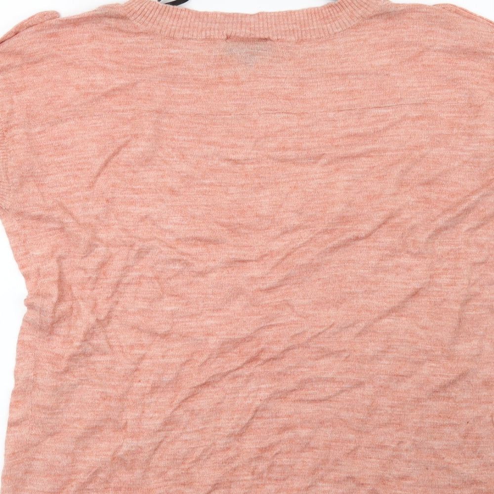 Warehouse Womens Pink   Pullover Jumper Size 12