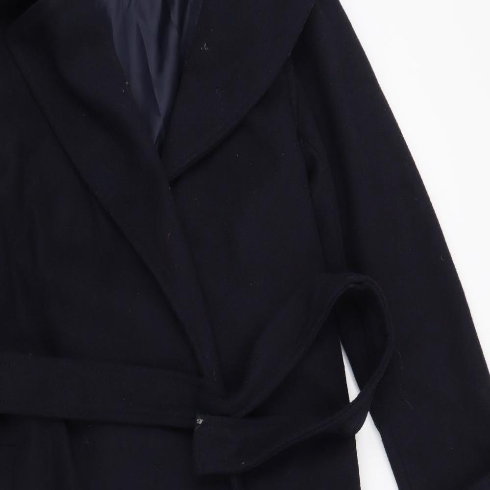 New Look Womens Blue   Overcoat Coat Size 12