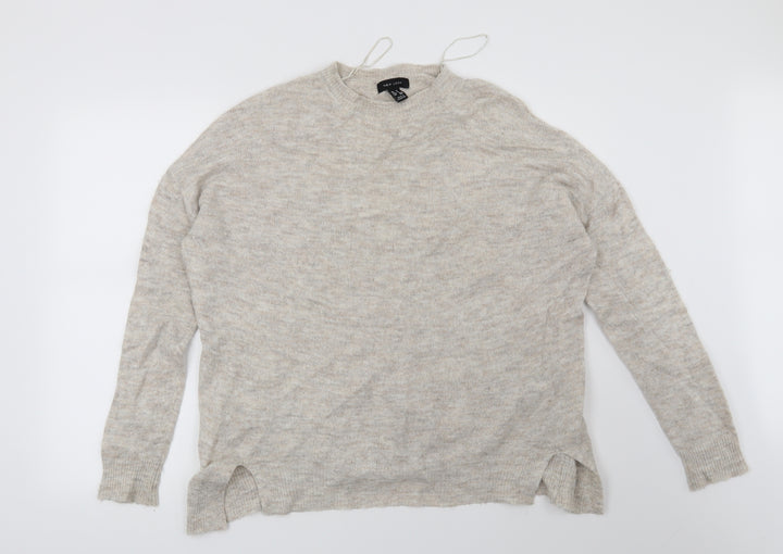 New Look Womens Beige   Pullover Jumper Size M
