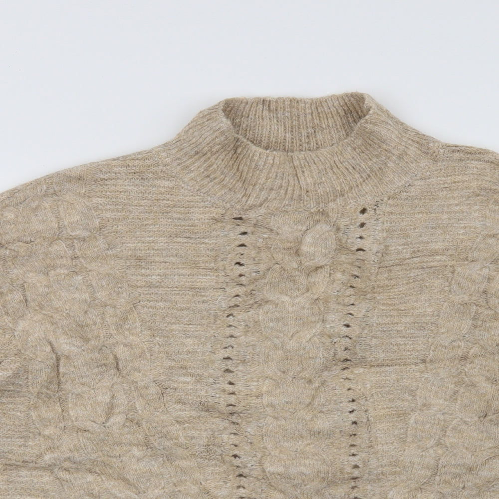 F&F Womens Beige   Pullover Jumper Size 16