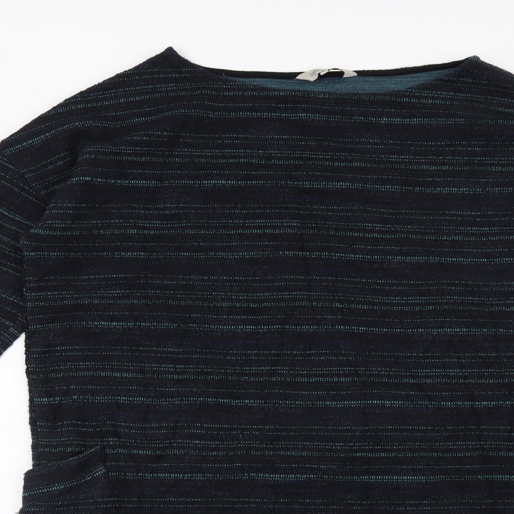 Great plains Womens Blue Striped  Jumper Dress  Size S