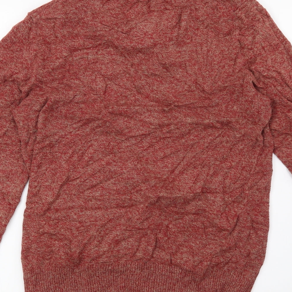 Fat Face Mens Red   Pullover Jumper Size S