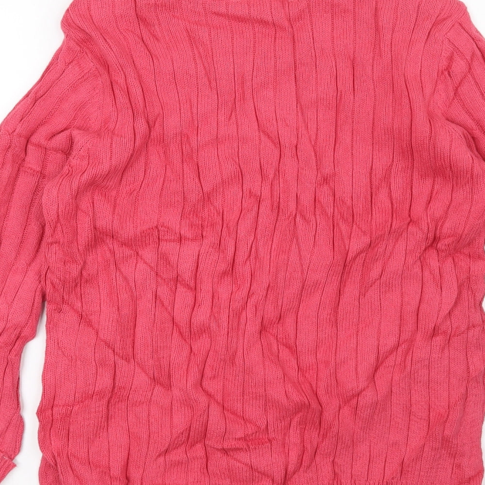 BHS Womens Pink   Pullover Jumper Size 14