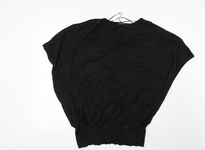 Atmosphere Womens Black Pullover Jumper Size 18