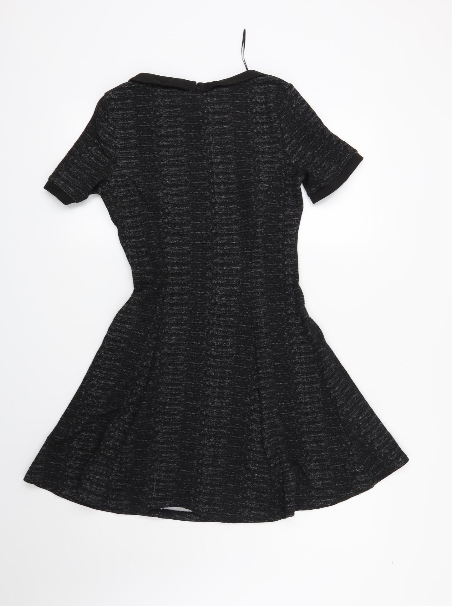 H&M Womens Black   Fit & Flare  Size 14