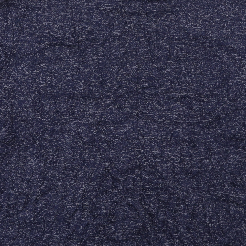 Marks and Spencer Womens Blue Solid  Top Pyjama Top Size 16