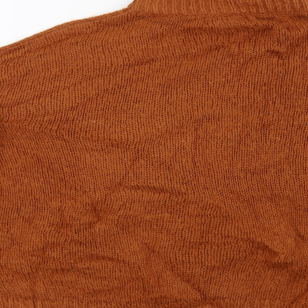 New Look Womens Orange   Pullover Jumper Size M