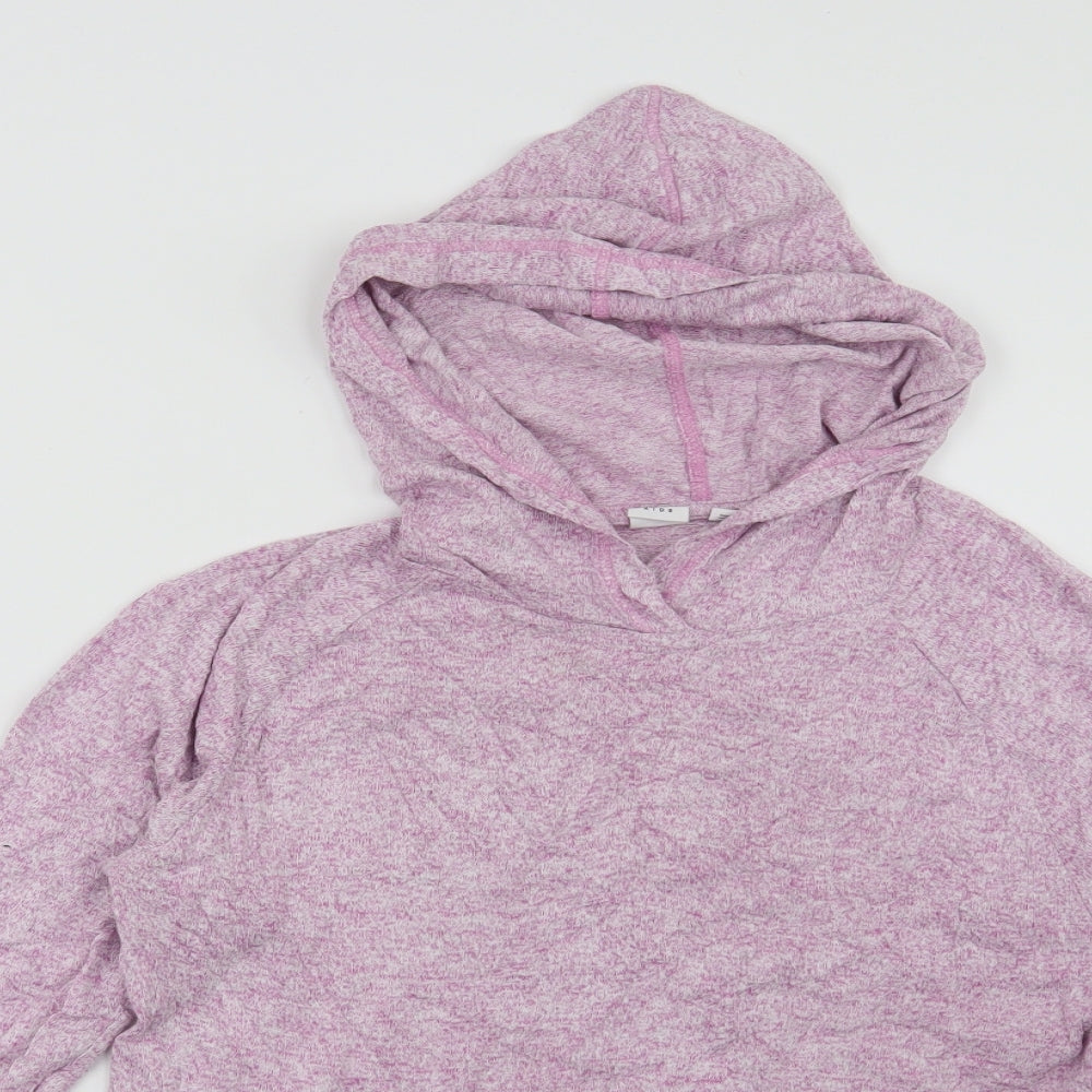 Gap Girls Purple Batik  Pullover Hoodie Size 14-15 Years