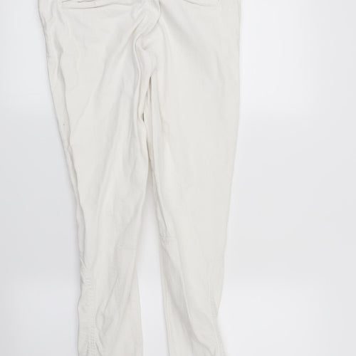 Topshop Womens White   Skinny Jeans Size 8 L25 in