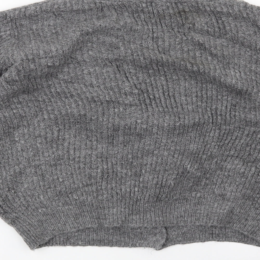 Primark Womens Grey   Cardigan Jumper Size 10