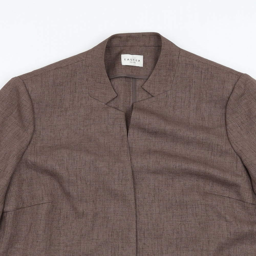 Eastex Womens Brown   Jacket Blazer Size 16
