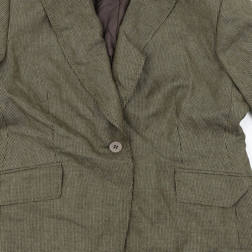 Planet Womens Yellow   Jacket Suit Jacket Size 10