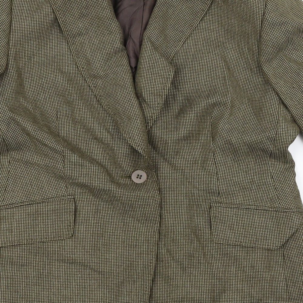 Planet Womens Yellow   Jacket Suit Jacket Size 10