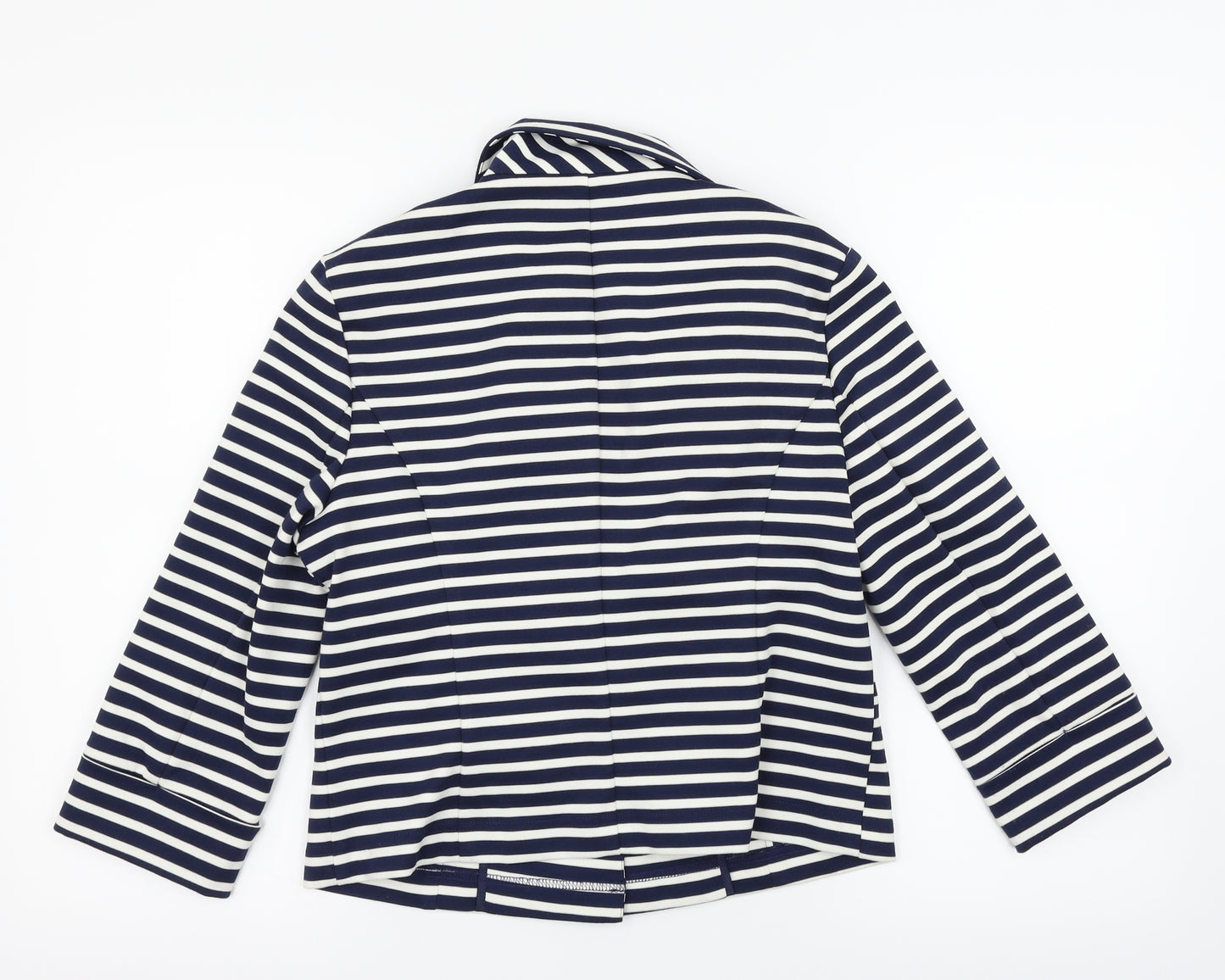 Warehouse Womens Multicoloured Striped  Jacket Blazer Size 12