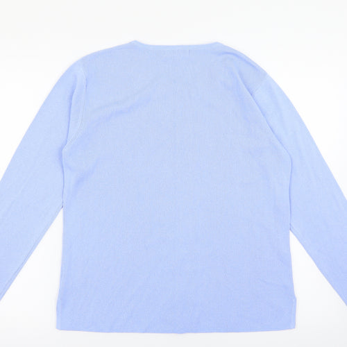 Reflect Style Womens Blue   Cardigan Jumper Size M