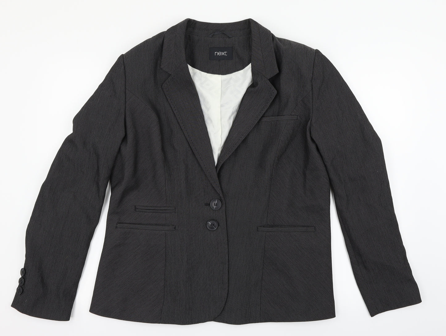 NEXT Womens Grey   Jacket Suit Jacket Size 10