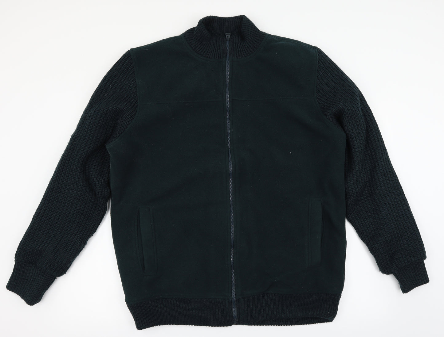 James Pringle Mens Green   Full Zip Jumper Size L