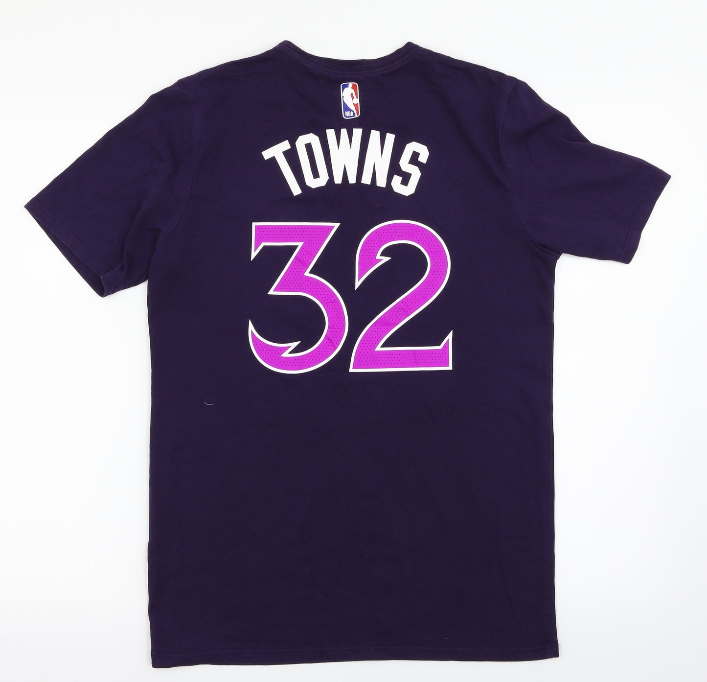 Nike Mens Purple    T-Shirt Size S  - NBA Wolves