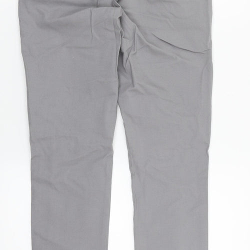 ASOS Mens Grey   Chino Trousers Size 30 in L32 in