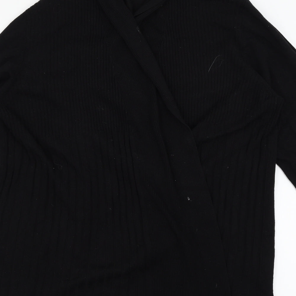 Nutmeg Womens Black   Cardigan Jumper Size 22
