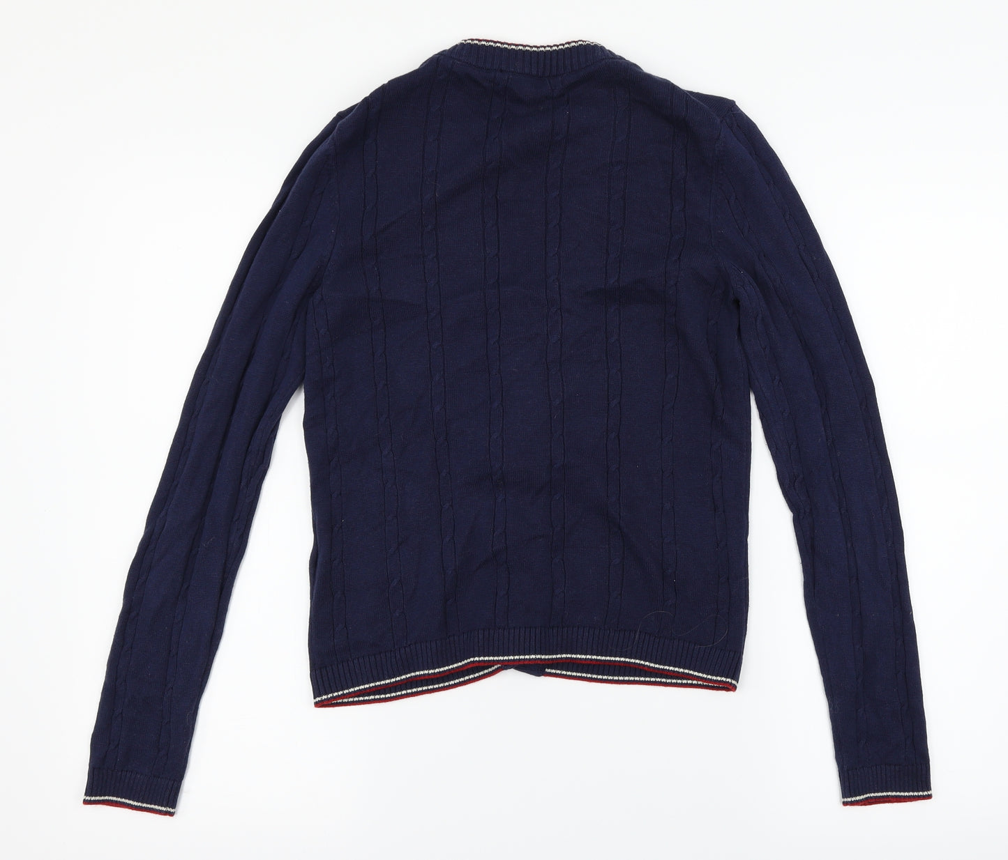 M&S Womens Blue   Cardigan Jumper Size 12