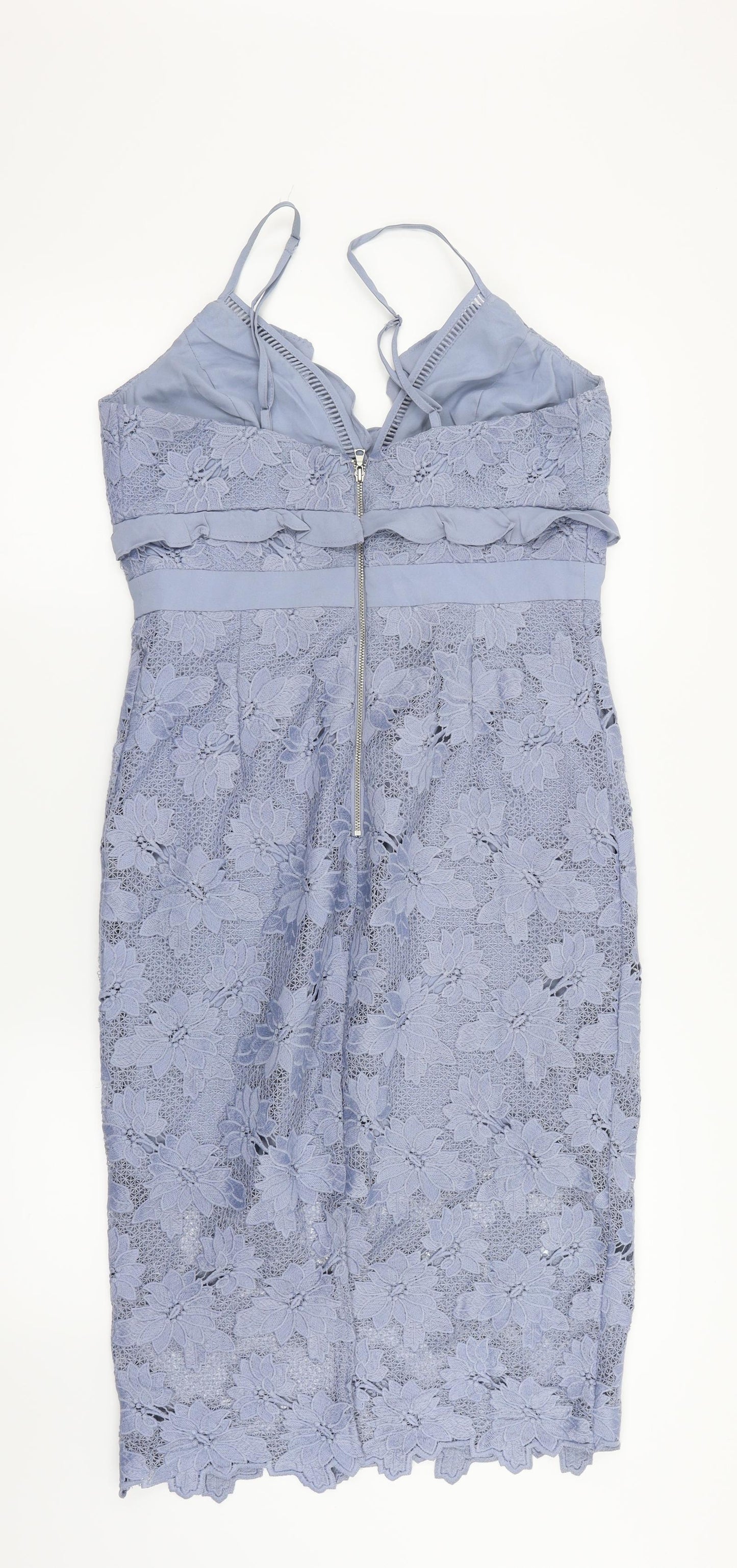 Bardot Womens Blue Floral  Bodycon  Size 12