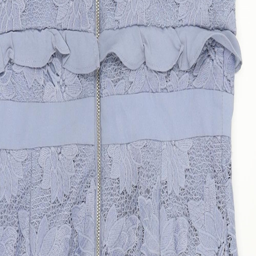 Bardot Womens Blue Floral  Bodycon  Size 12