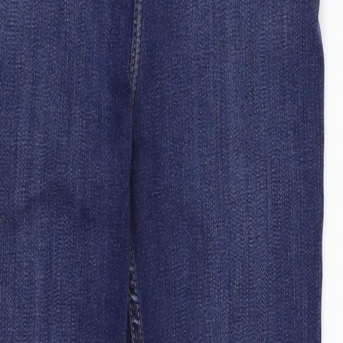 F&F Womens Blue  Denim Skinny Jeans Size 10 L29 in