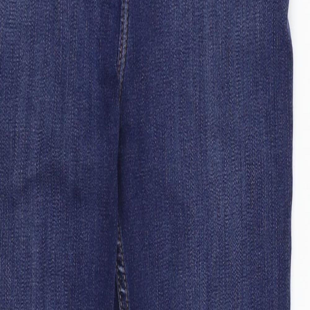 F&F Womens Blue  Denim Skinny Jeans Size 10 L29 in