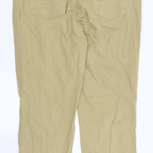 BRAX Womens Beige   Chino Trousers Size 18 L28 in