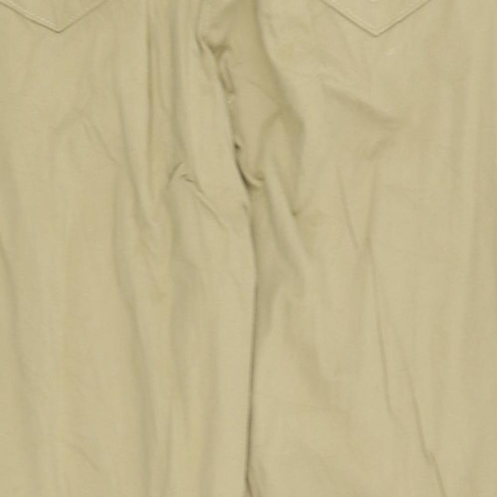BRAX Womens Beige   Chino Trousers Size 18 L28 in