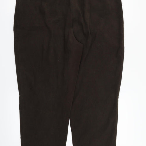 Yessica Womens Brown   Trousers  Size 18 L26 in