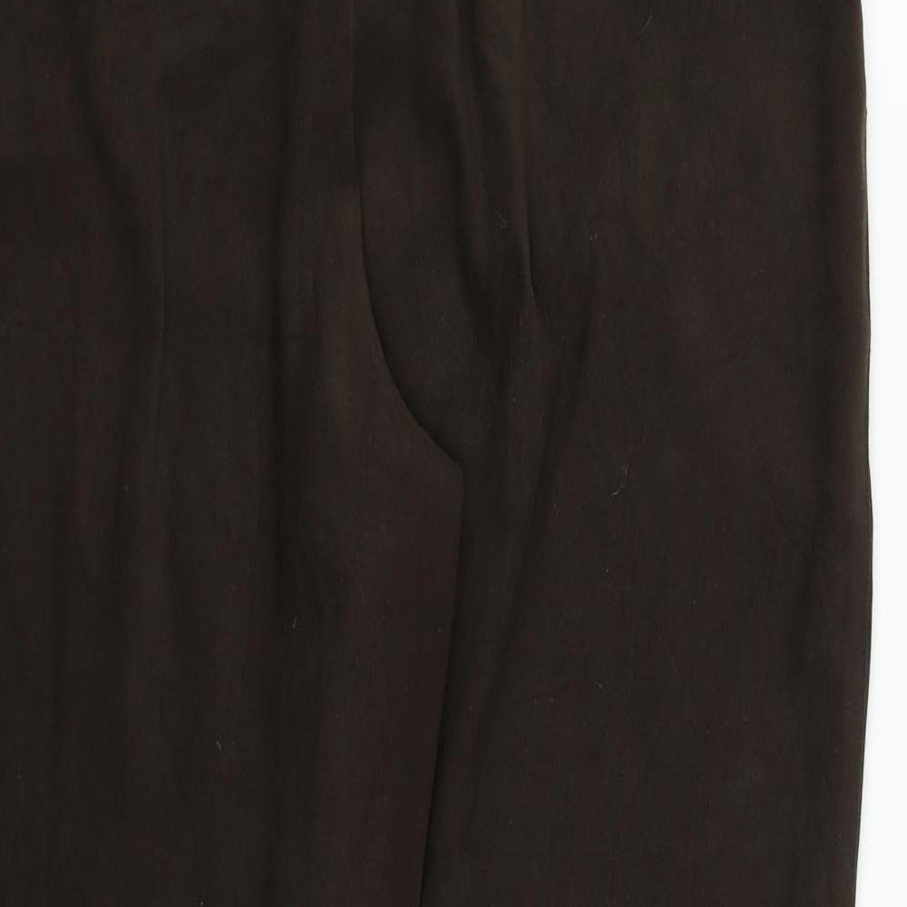Yessica Womens Brown   Trousers  Size 18 L26 in