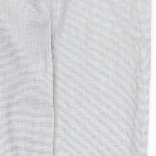 H&M Womens Grey   Dress Pants Trousers Size 12 L29 in