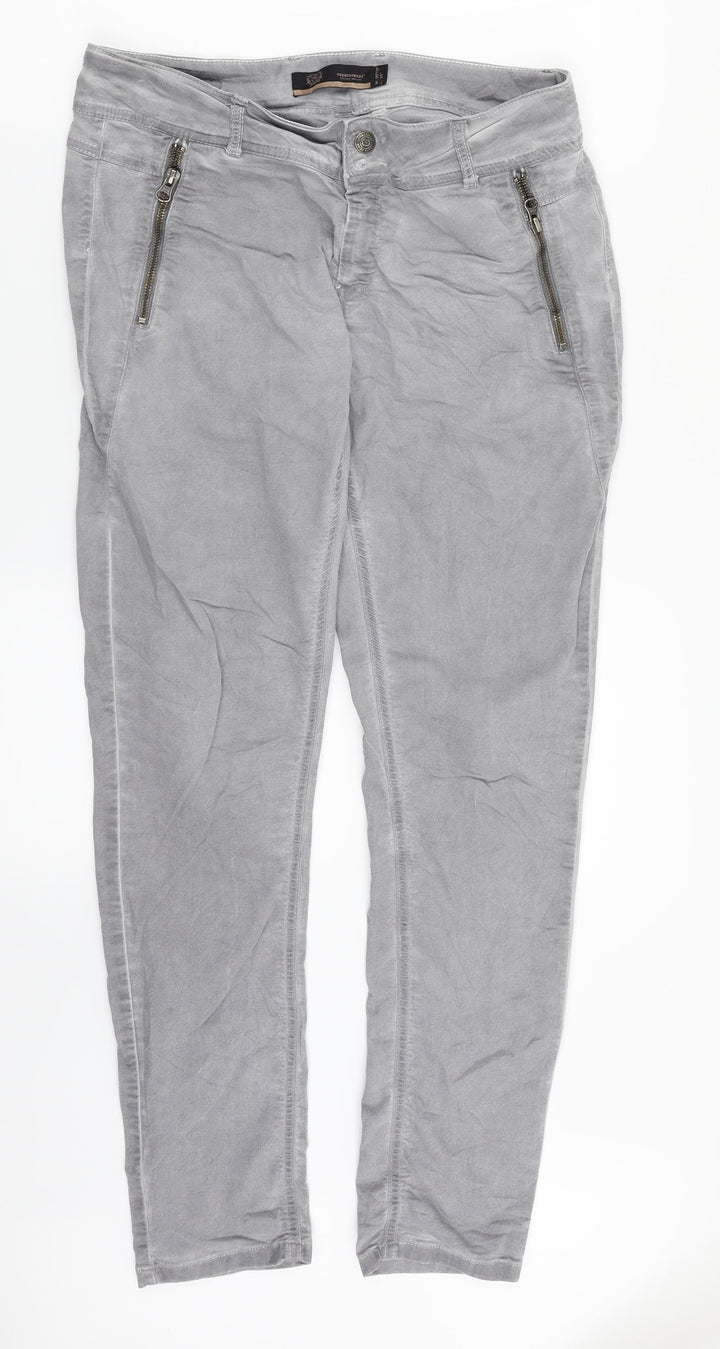 Soyaconcept Womens Grey Denim Straight Jeans Size 30 in L31 in