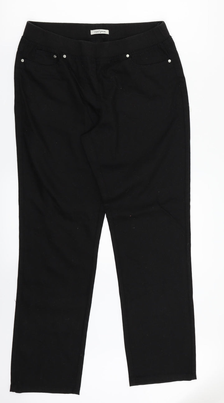 Simply Stock Shop Womens Black   Jegging Jeans Size 14 L29 in