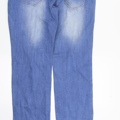 Dromedar Womens Blue  Denim Straight Jeans Size 29 in L28 in