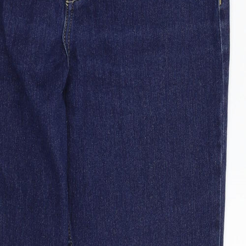 H&M Womens Blue  Denim Straight Jeans Size 30 in L29 in