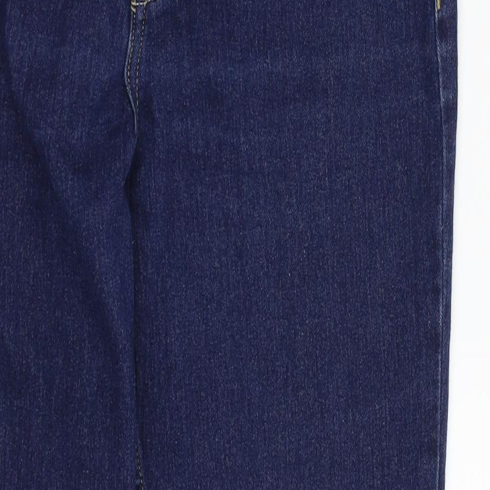 H&M Womens Blue  Denim Straight Jeans Size 30 in L29 in
