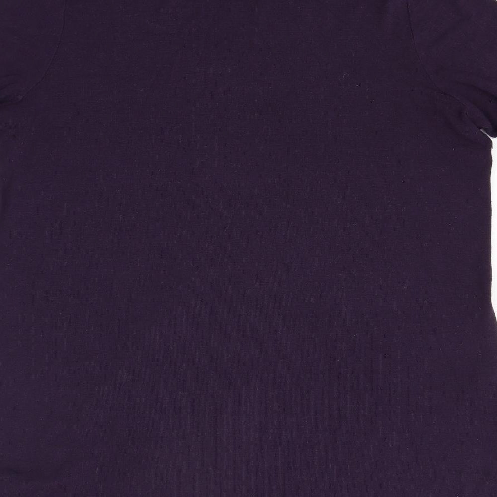 Marks and Spencer Womens Purple   Pullover Jumper Size 18  - Longline