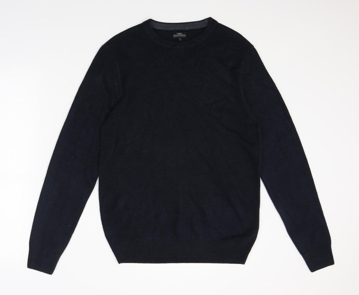 NEXT Mens Blue Knit Pullover Jumper Size M