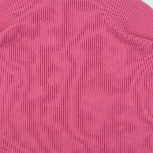 VERO MODA Womens Pink  Knit Pullover Jumper Size M